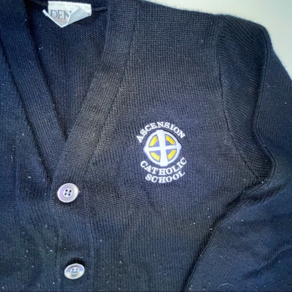 Sweatshirt Sweater Button Down Bundle Ascension Catholic School Spirit - Picture 15 of 16